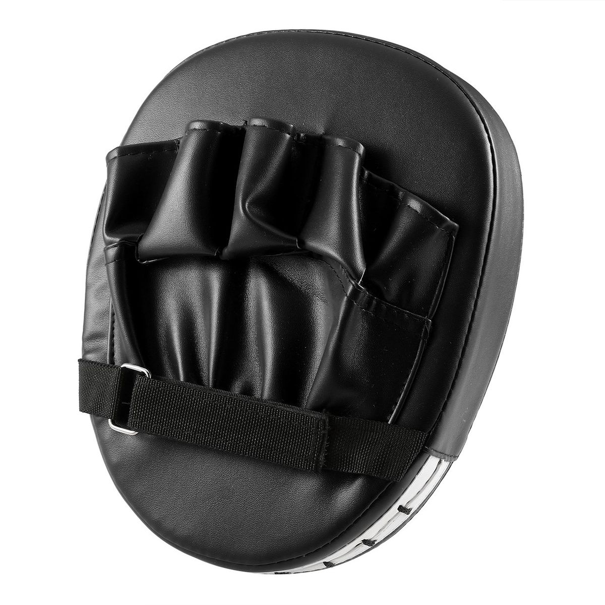 UJ Flexible Hand Fist Target Pads Sanda Taekwondo Foot Muay Thai MMA Boxing Pad Black