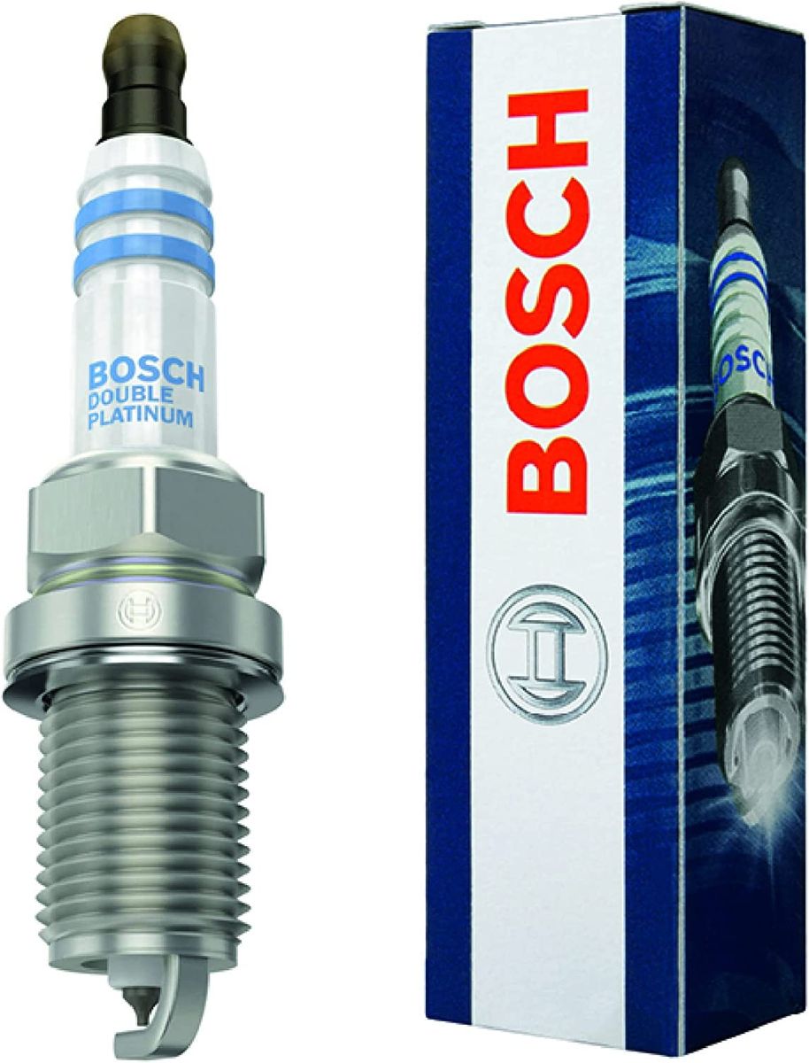 Boschs Double Platinum Spark Plugs, Short. 1 Piece