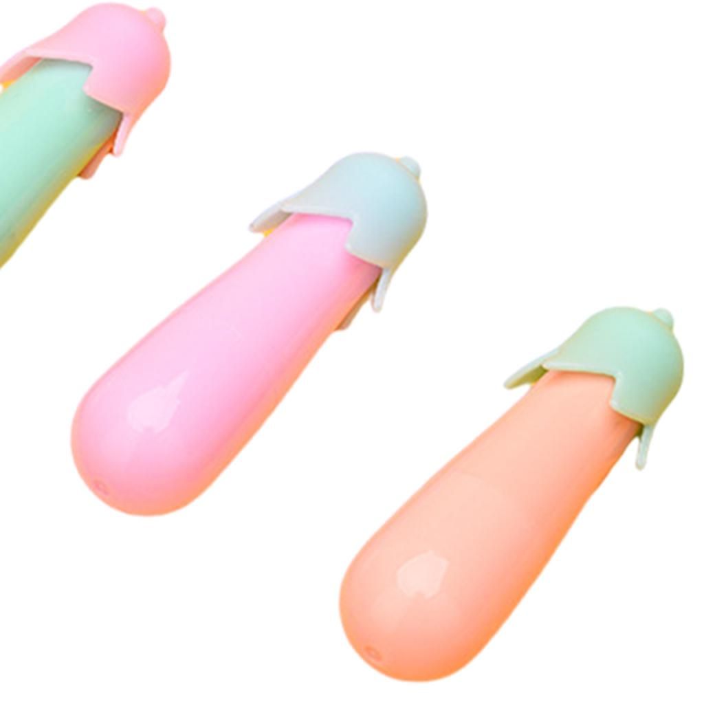 6 Pcs Cartoon Mini Highlighters Pens Set Marker Graffi Color Pens E