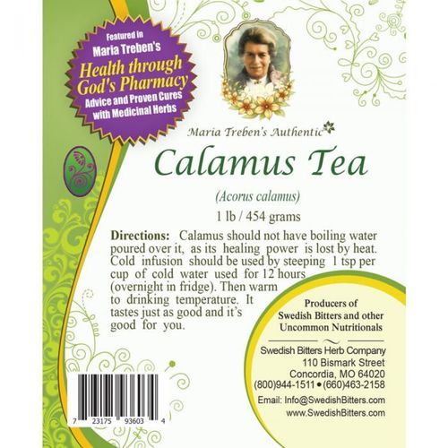 Calamus Tea  1lb 454g  Digestive System Support