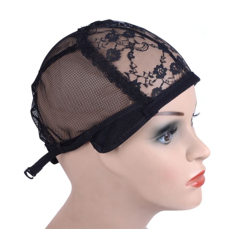 3 PCS Elastic Hair Net Cap Lace Mesh Bottom Cover