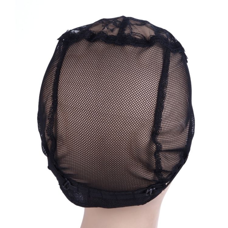 3 PCS Elastic Hair Net Cap Lace Mesh Bottom Cover