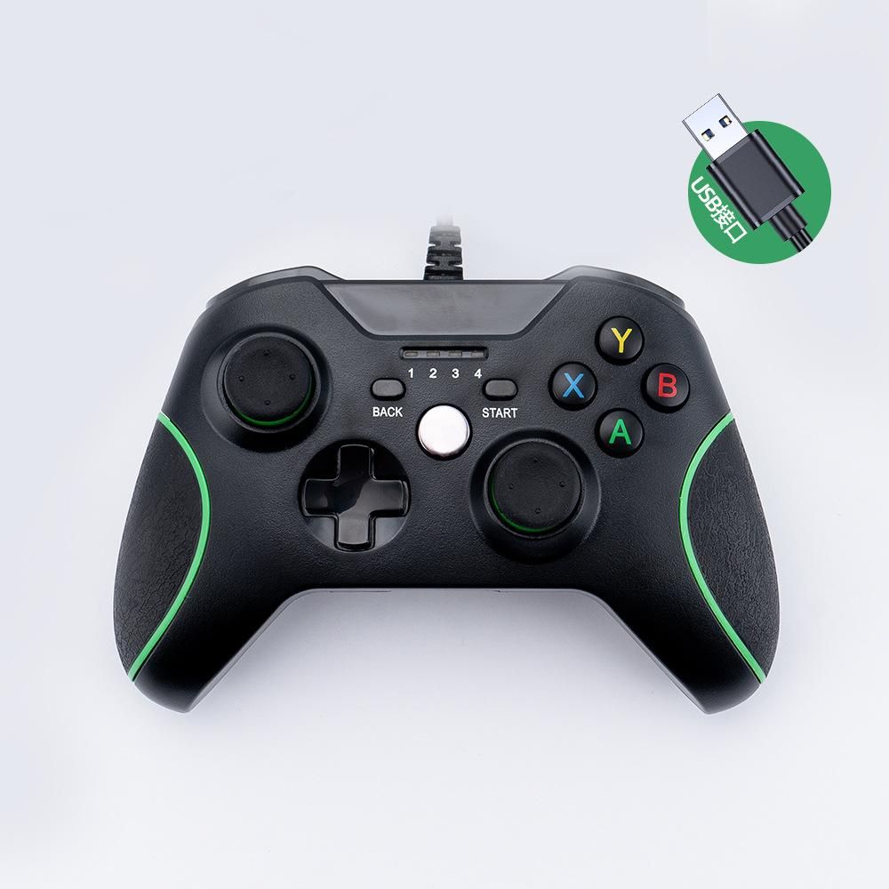 Private model XBOX ONE game handle PC wired handle xboxone wired game handle private model new black