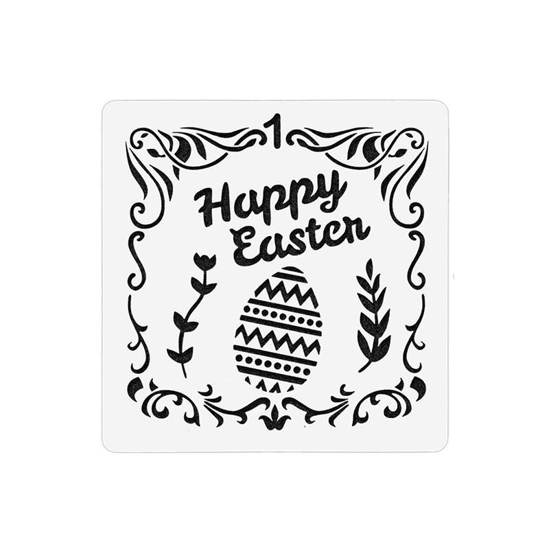 8Pcs Easter Template Sets Washable for Painting Crafts for