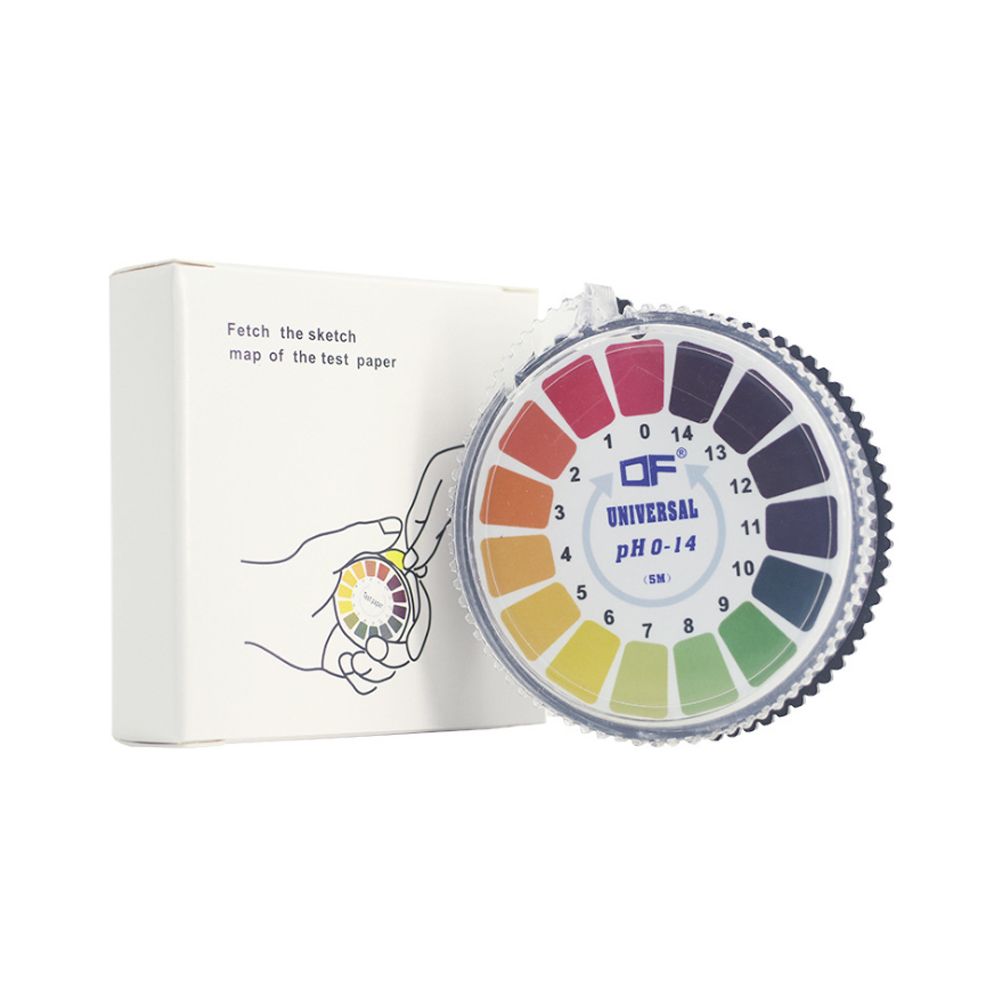 1 Roll PH Paper 1-14 Acid Indicator Meter Litmus Water Quality Cosmetics Urine Testing Accurate Testing Kit Tools Set Measuring
