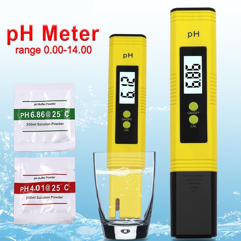 Digital LCD PH Meter Pen Tester Accuracy 0.1 Aquarium Pool Water Wine Urine Automatic Calibration