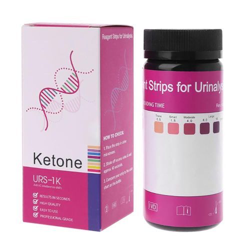 100pcs Urinary Ketone Strips Urine Analysis Keto Strips Healthy Diet Body Tester