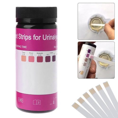 100pcs Urinary Ketone Strips Urine Analysis Keto Strips Healthy Diet Body Tester