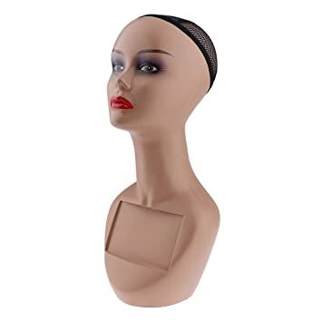 Full Female Mannequin Dummy Wig, Hat, Cap Display Head Stand