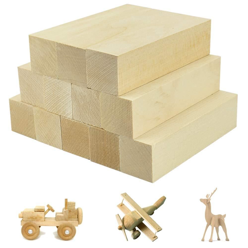 Whittling and Carving Wood Blocks Unfinished Wood Blocks Bas
