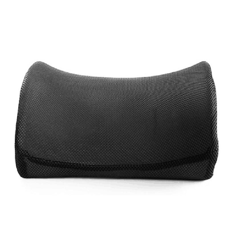 Memory Foam Seat Chair Lumbar Back Support Cushion Pillow -Mesh
