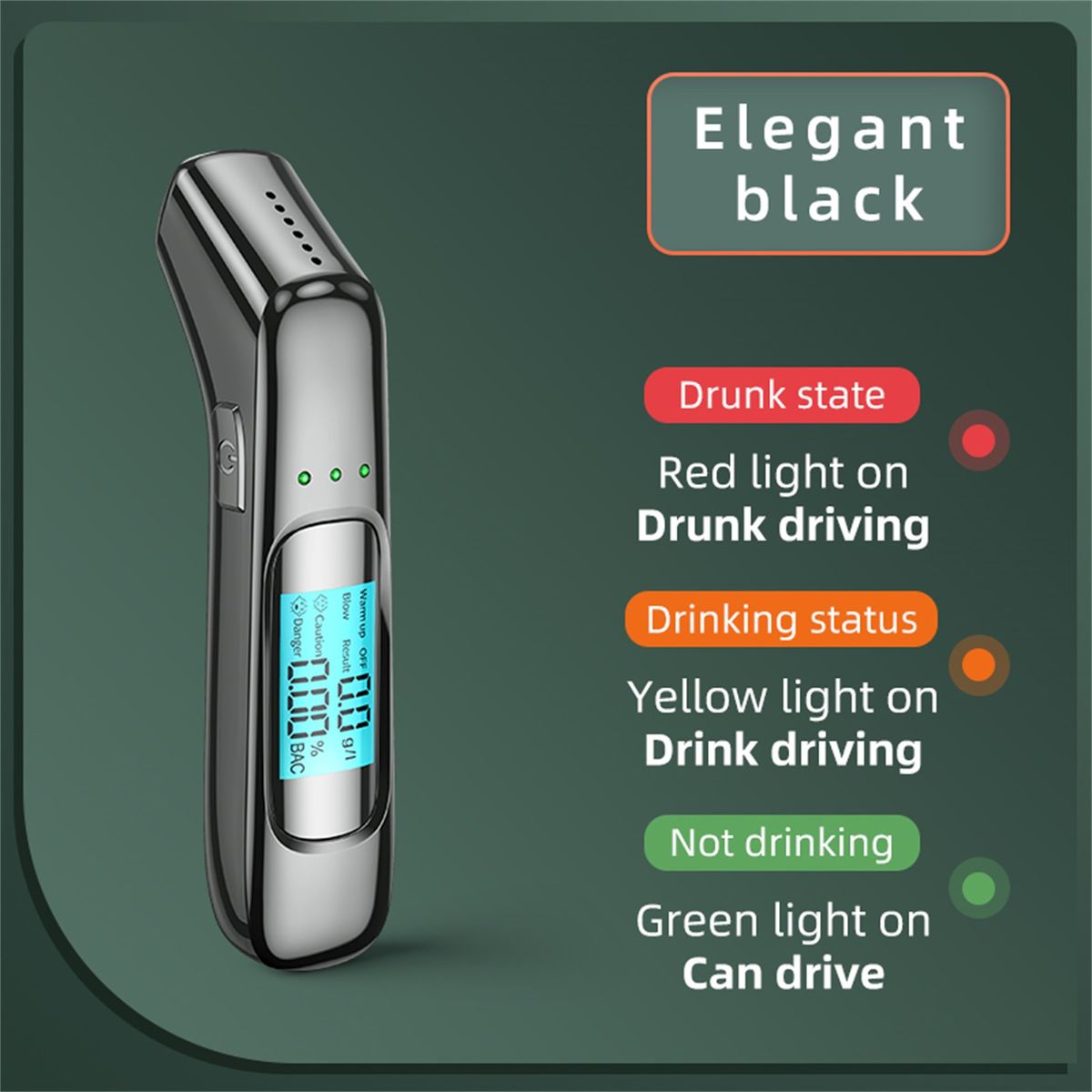 Breathalyzer To Test Tester Breathalyzer Non-Contact And High-Precision Tester With Digital LCD