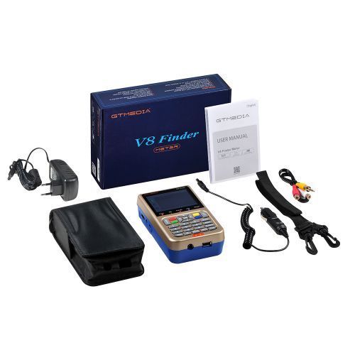 V8 Satellite Signal Finder Meter With 3000mAh Battery