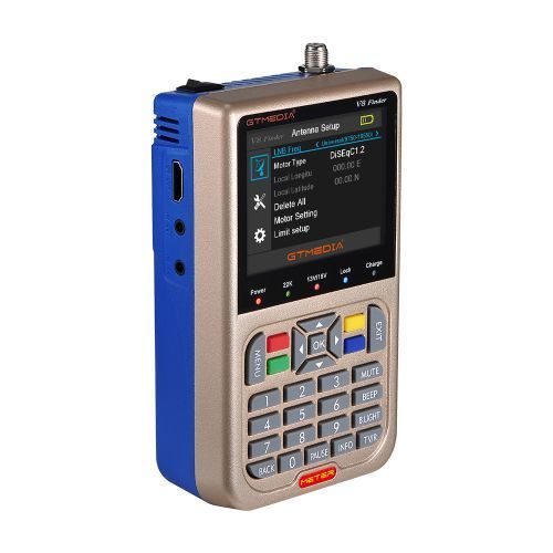 V8 Satellite Signal Finder Meter With 3000mAh Battery