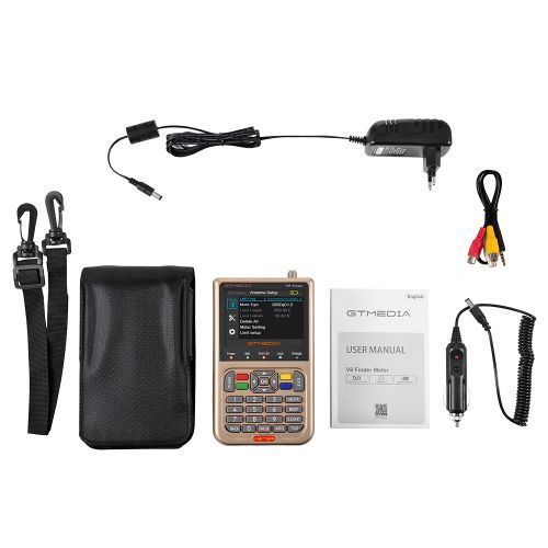 V8 Satellite Signal Finder Meter With 3000mAh Battery