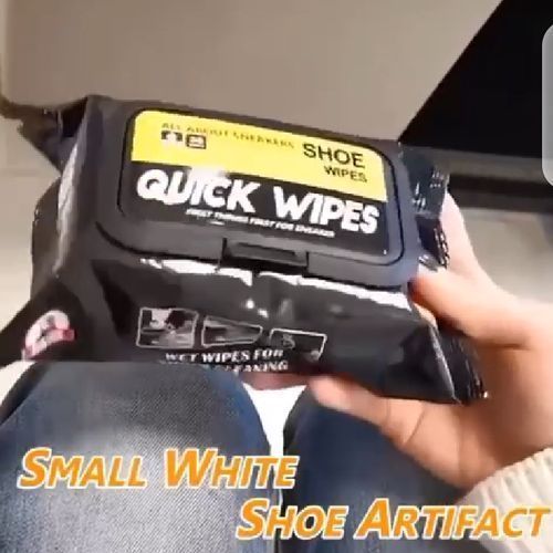 New Sneaker /shoes Dissposable Cleaning  QUICK WIPES