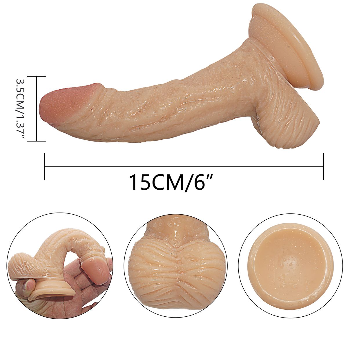 Strap-on Dildo  With Wearable Sex Toys