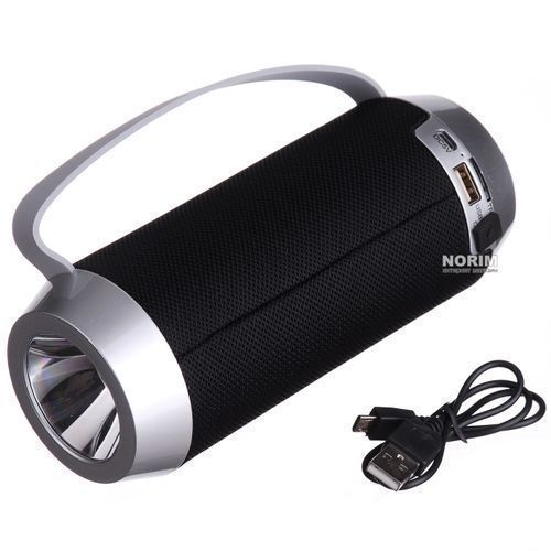 J5 PORTABLE WIRELESS BLUETOOTH SPEAKER WITH LED TORCHLIGHT