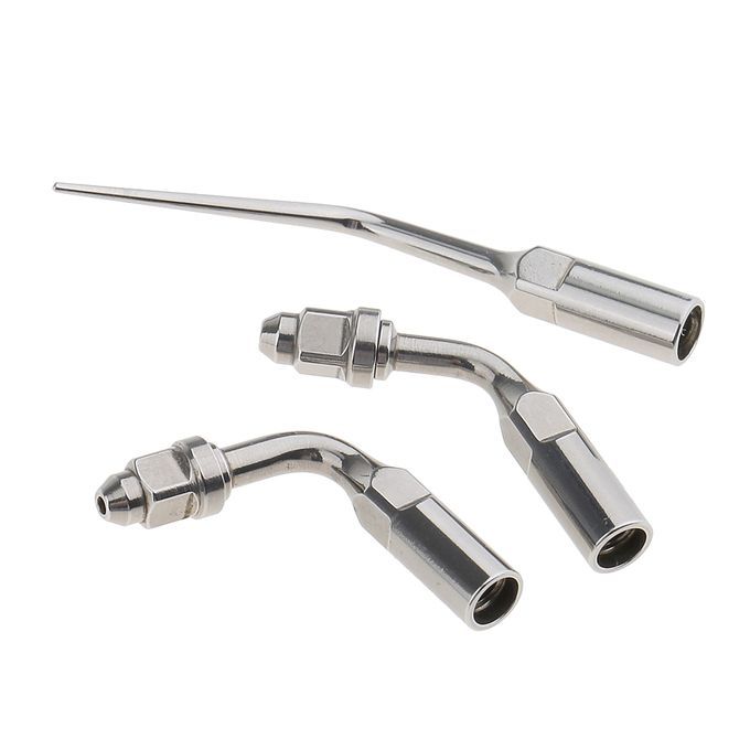 3 Pieces Stainless Steel Dental  Scaler Tip Scaling Tool E1