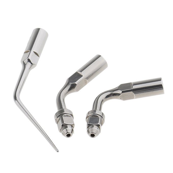 3 Pieces Stainless Steel Dental  Scaler Tip Scaling Tool E1
