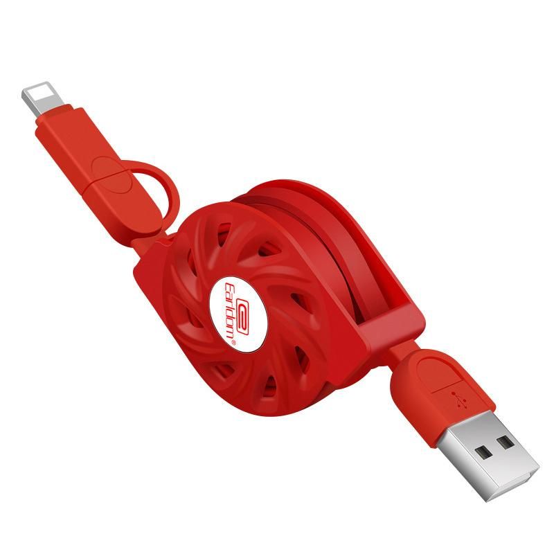 Earldom Stretch Data Cable for Apple Android Huawei Data