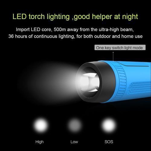 S1 Flashlight Bluetooth Speaker With Powerbank