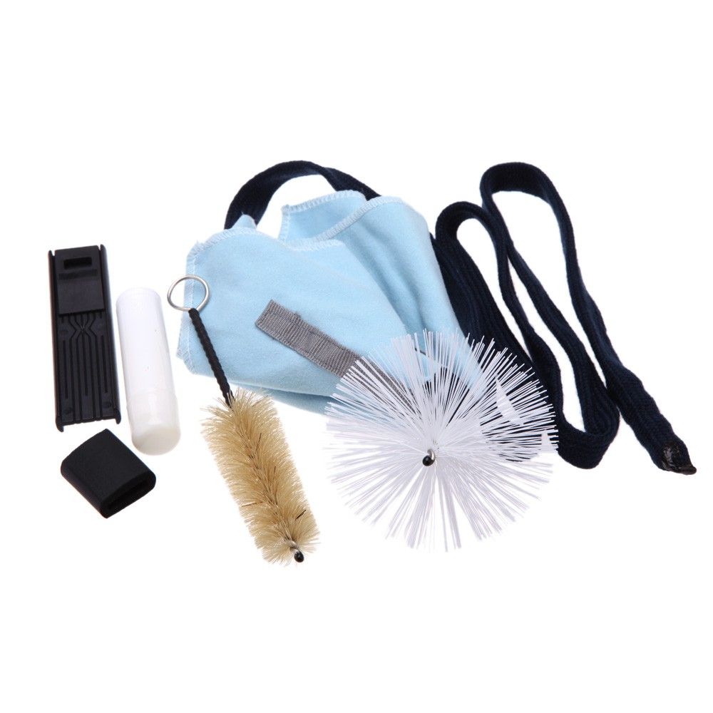 Saxophone Sax Cleaning Tool Cork Grease Brush Cloth Thumb