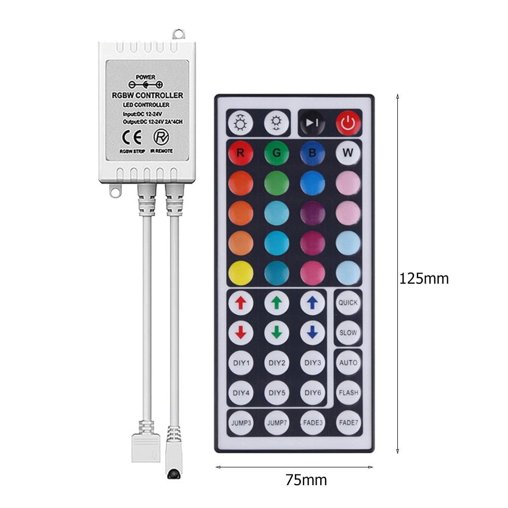 5/10/20m LED Strip SMD 3528 LED Strip Light RGB Flexible Tape Ribbon Lamp With Remote Control IP33 Flexible Controller+Adapter--20M--