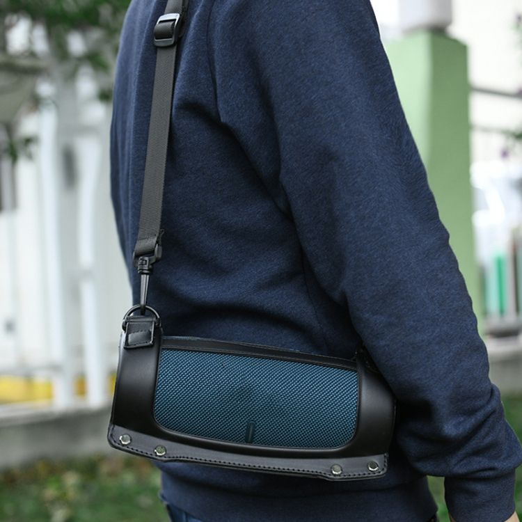 For JBL Charge5 PU Crossbody Shoulder Strap