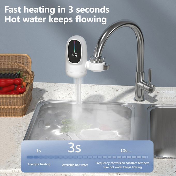 Electric Water Heater Hot Water Tap Connector ( 220V 3400W)