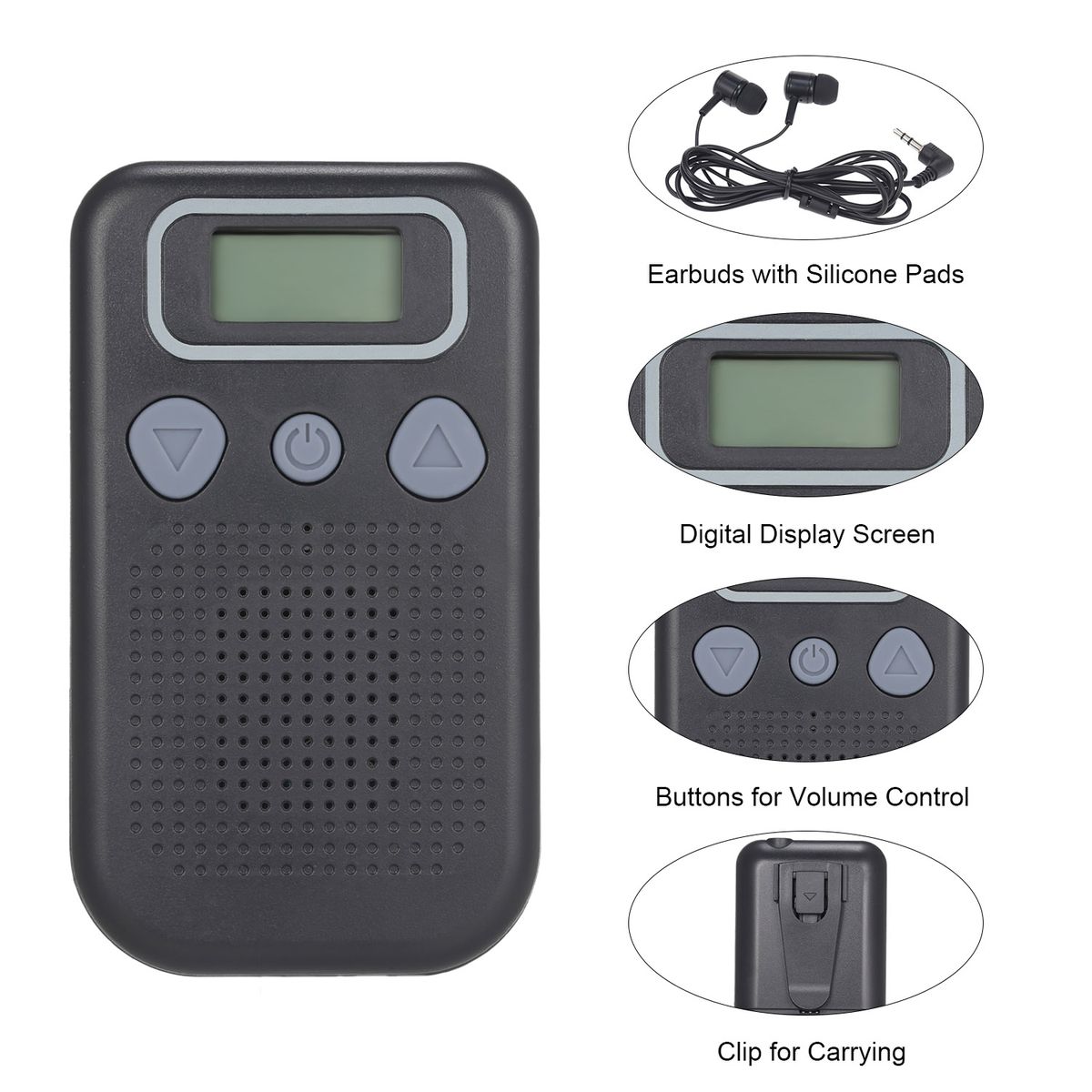 Hearing Aids Sound Amplifier In Ear With Headset
