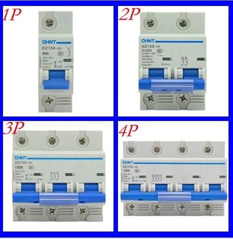 Switch Air Chint 2P 1P 3P Air High Power 4P DZ158 Switch