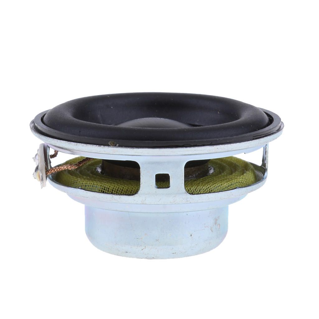 Audio Stereo Speaker Magnetic Loud Woofer Round Loudspeaker Rubber