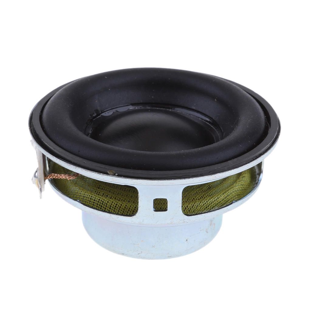 Audio Stereo Speaker Magnetic Loud Woofer Round Loudspeaker Rubber