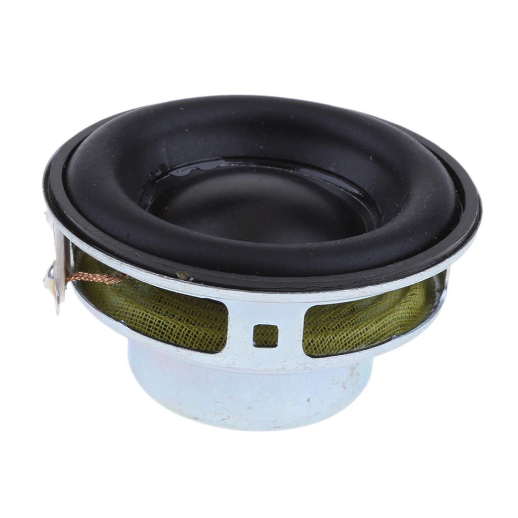 Audio Stereo Speaker Magnetic Loud Woofer Round Loudspeaker Rubber