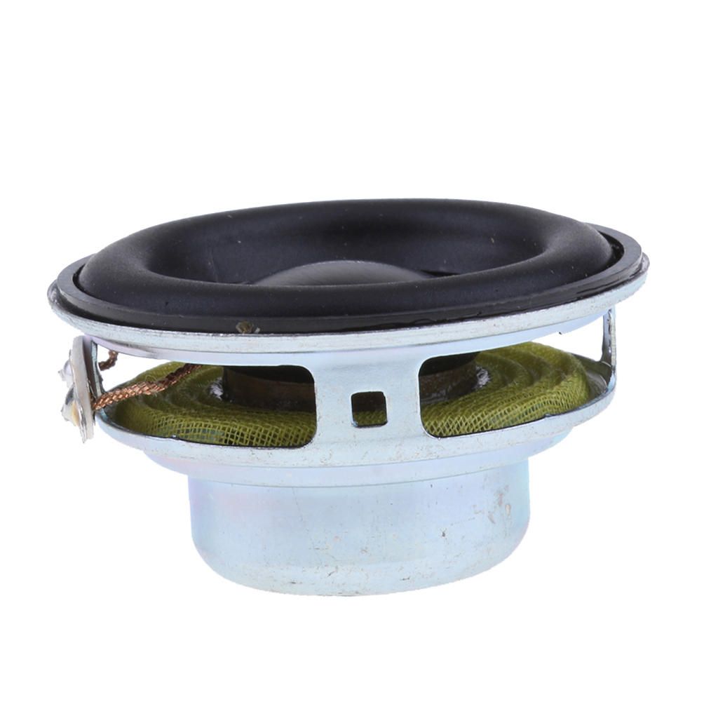 Audio Stereo Speaker Magnetic Loud Woofer Round Loudspeaker Rubber