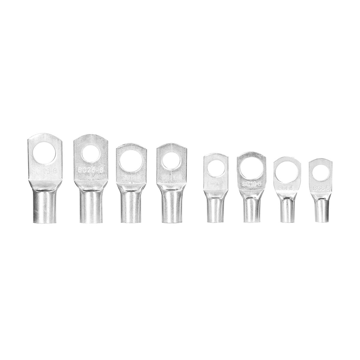 60pcs Assortment Car Auto Copper Rings Terminal Set Wire