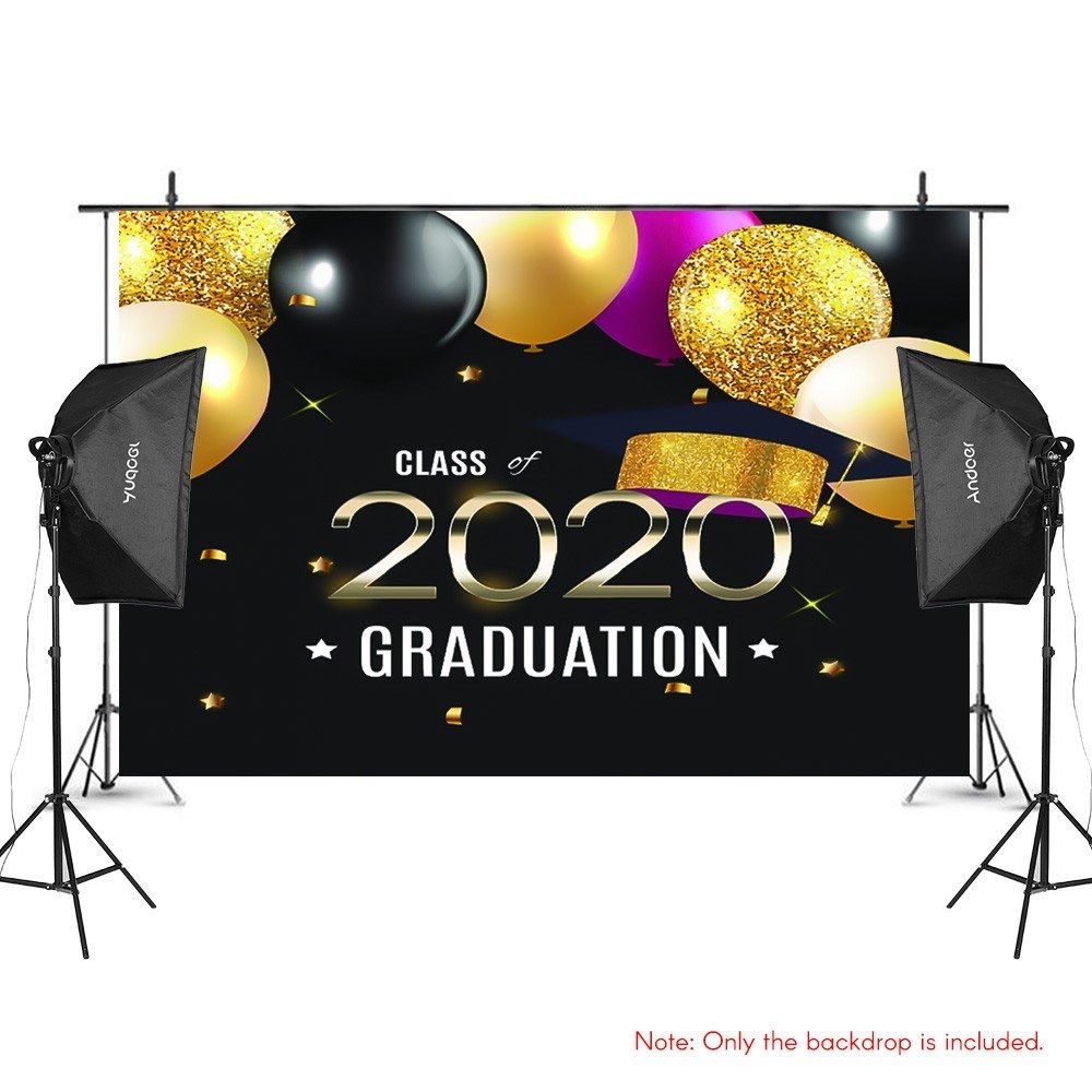 7*5ft Professional Backdrop The Class Of 2020 Graduation