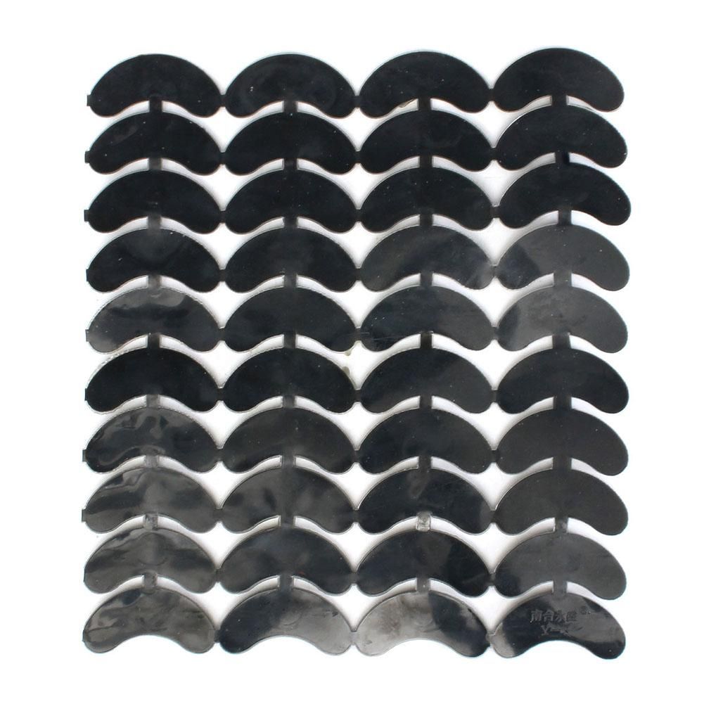 40PCS 20-Pair Rubber Heel Savers Toe Plates Taps DIY Shoe Repair Pads Size56*24*31MM