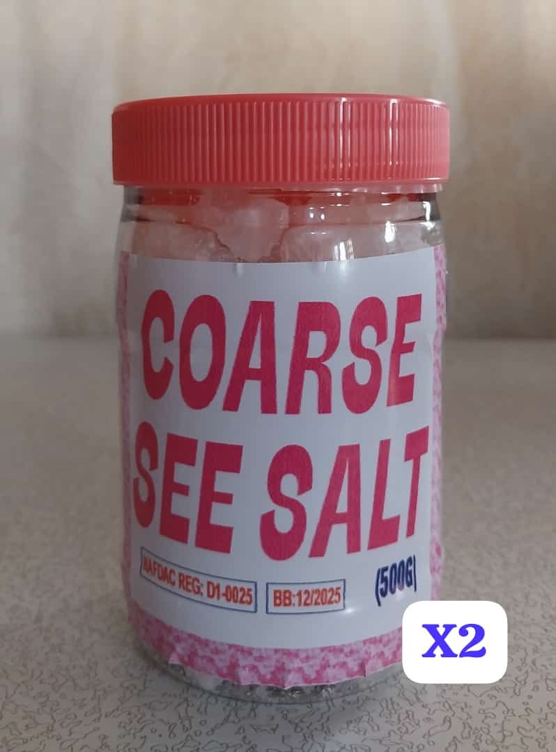 Coarse Sea Salt - 500gX2
