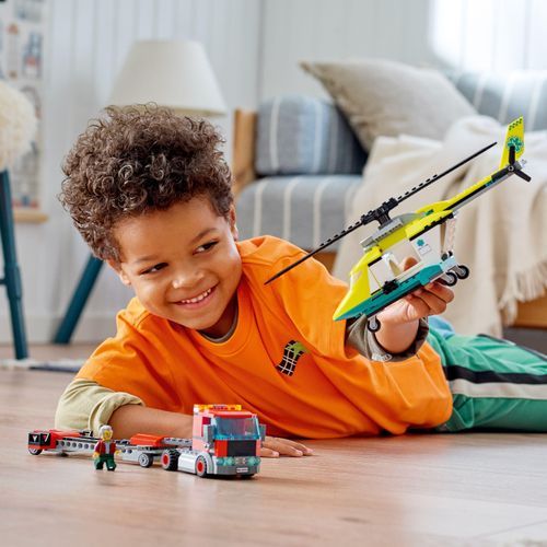 LEGO® City Rescue Helicopter Transport 60343 Building Kit