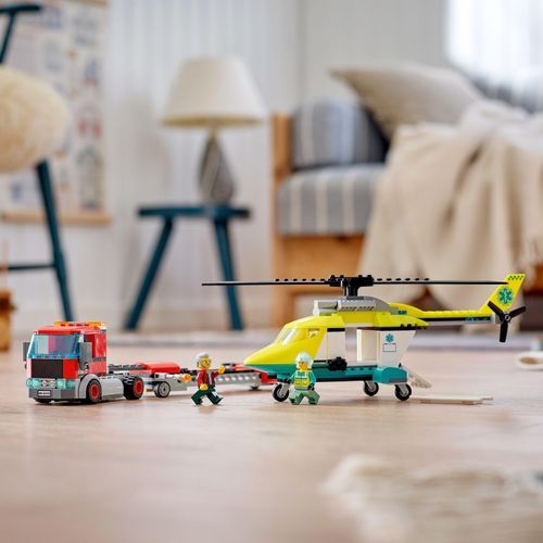LEGO® City Rescue Helicopter Transport 60343 Building Kit