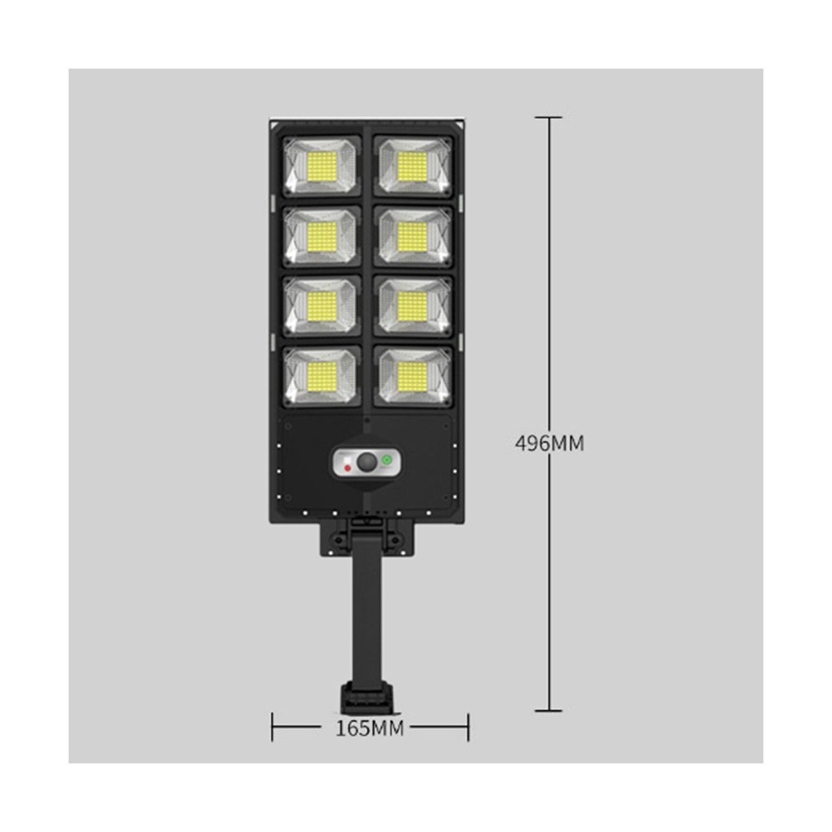 Solar Street Light with Remote Control Outdoor Human