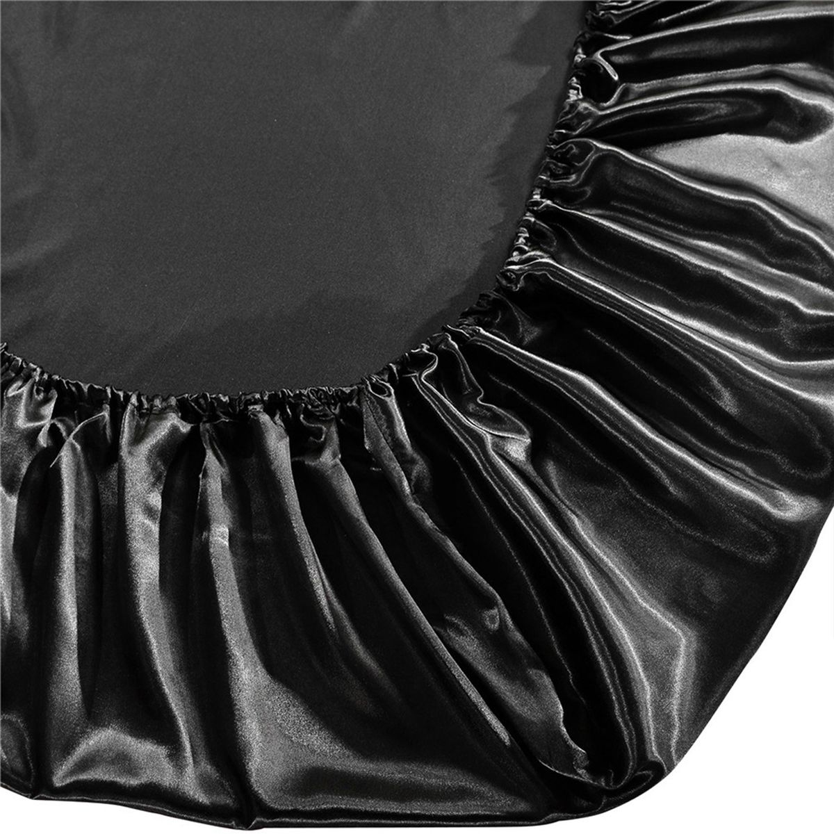 Well-made Soft Silk-like Polyester Fitted Sheet Fitted Cover