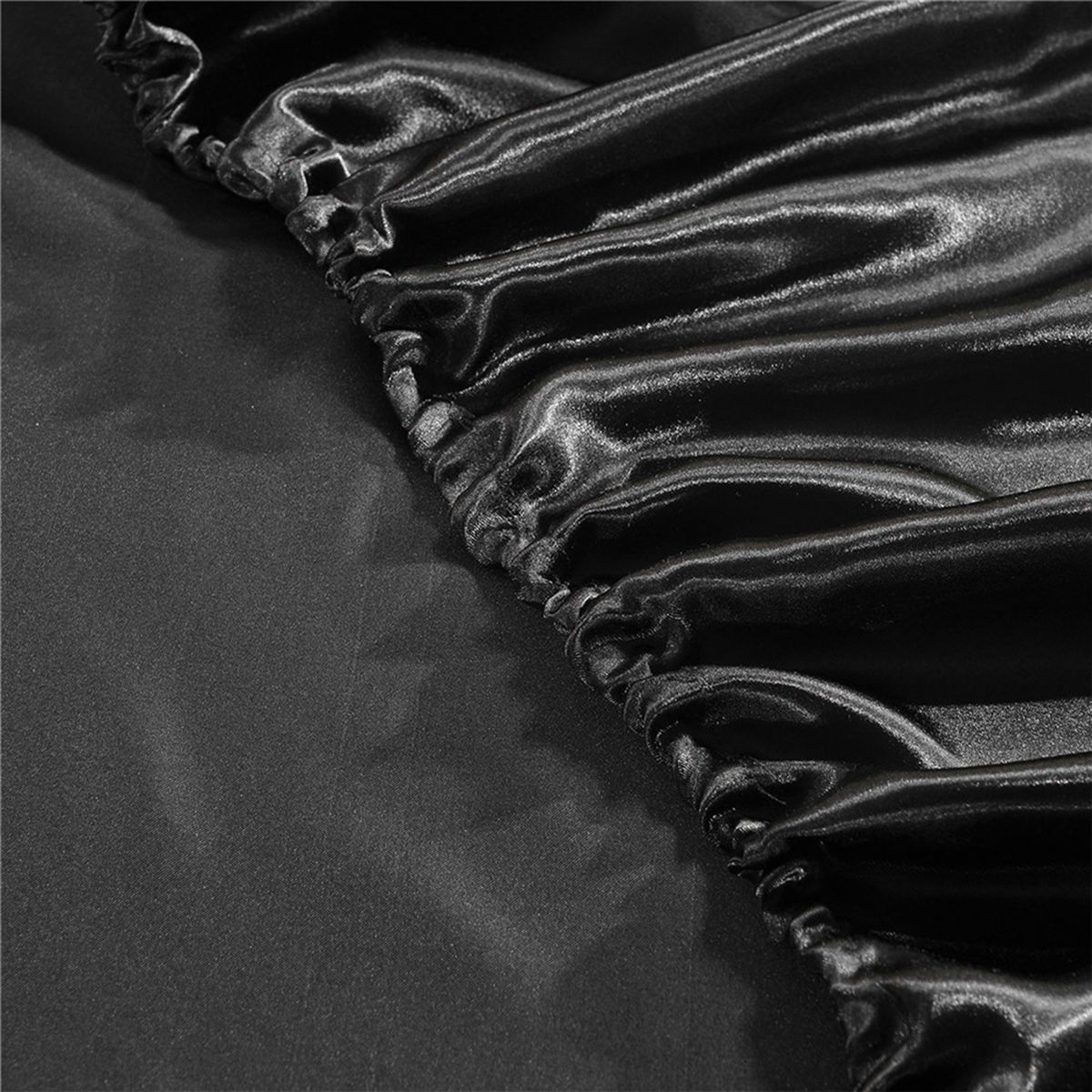 Well-made Soft Silk-like Polyester Fitted Sheet Fitted Cover