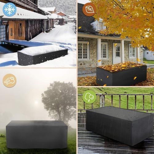 Waterproof Cover Patio Garden Furniture Covers Outdoor Sofa Chair Table Cover for Dust Proof Cover 210D