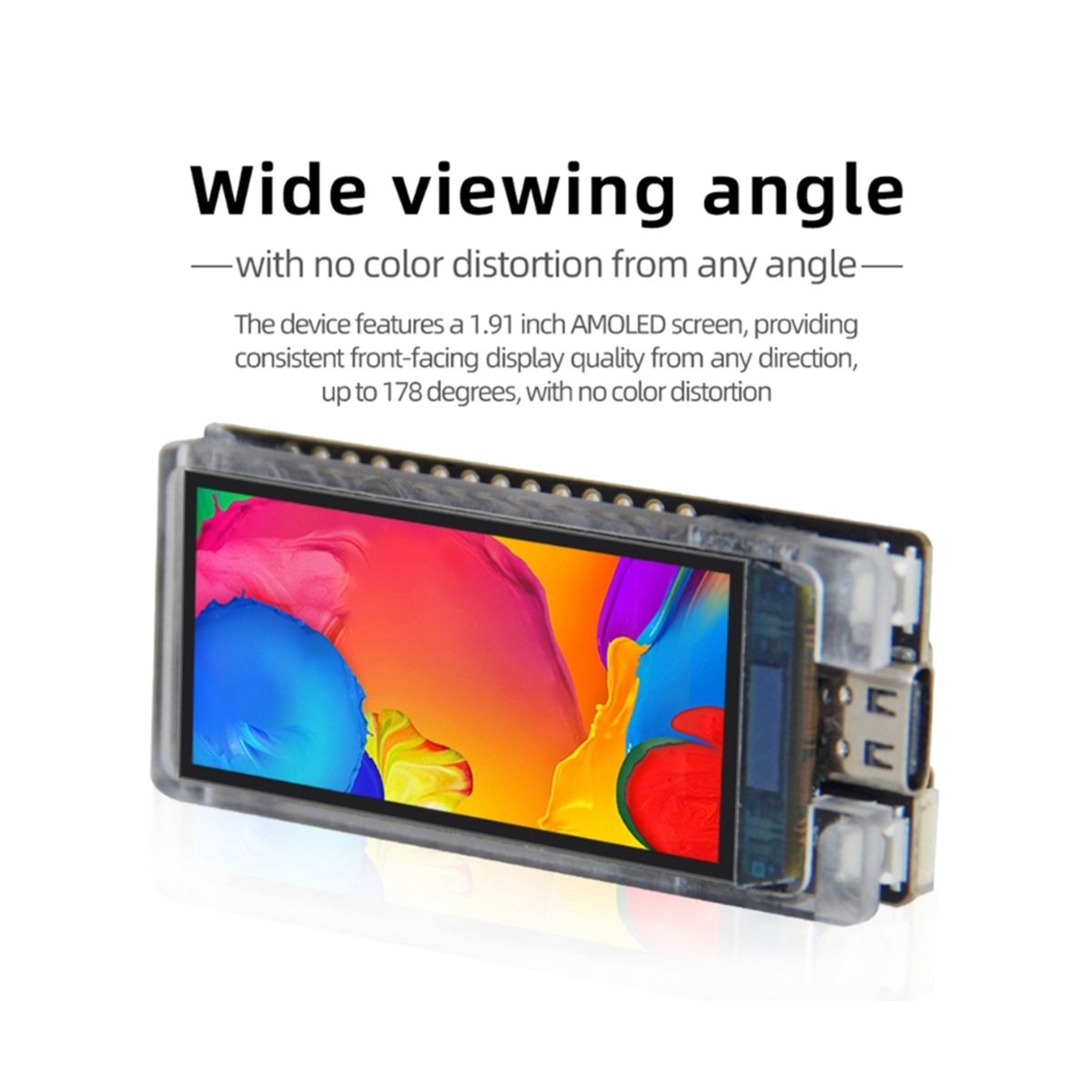 LILYGO T-Display-S3 AMOLED Development Boards for Smart Home Automation System ESP32-S3+1.91 Inch AMOLED Display Modules