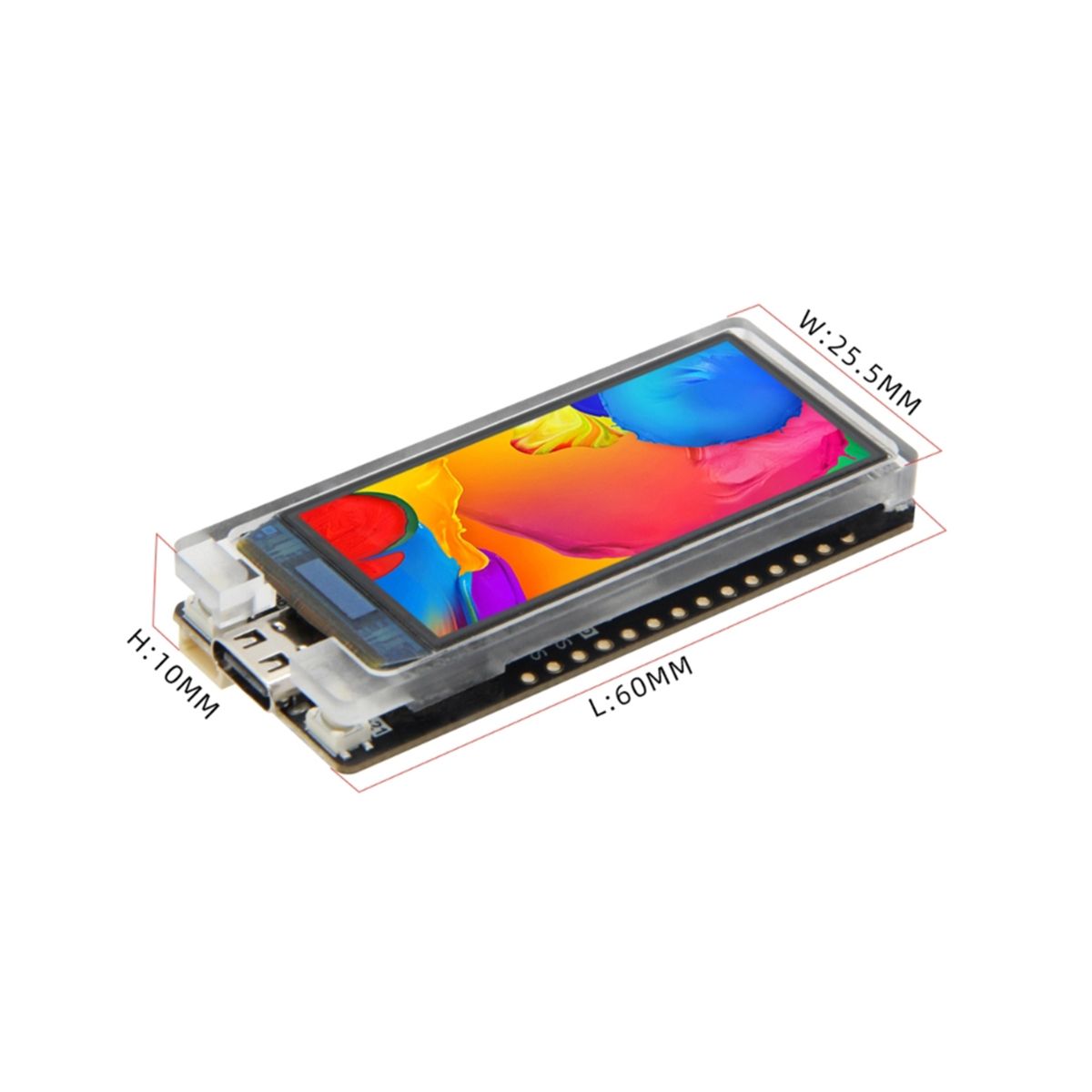 LILYGO T-Display-S3 AMOLED Development Boards for Smart Home Automation System ESP32-S3+1.91 Inch AMOLED Display Modules