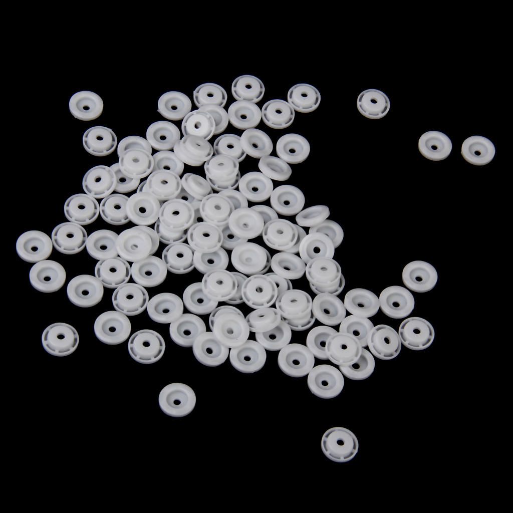 200 Sets T5 KAM Button Fastener Snap Plastic Resin Press Stud Cloth