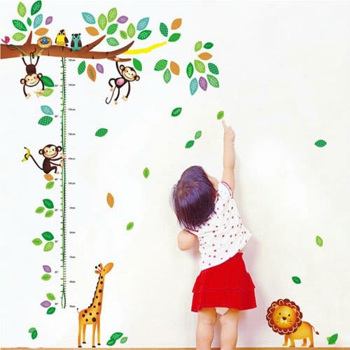 Kids Height Growth Measurement 3D Stickers